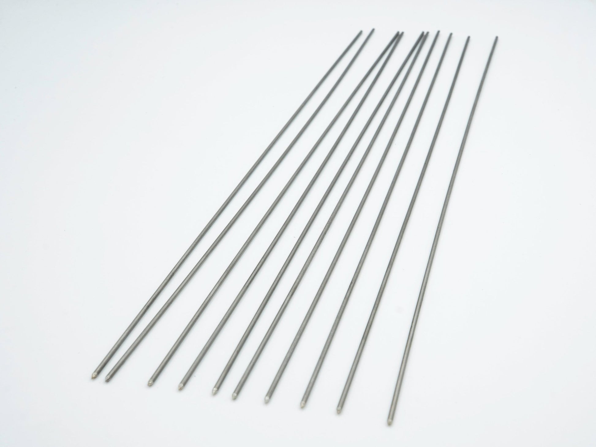 Palitos de brochette de acero inoxidable de 1.7 mm – Set de 10 - Fuku Labs ARG