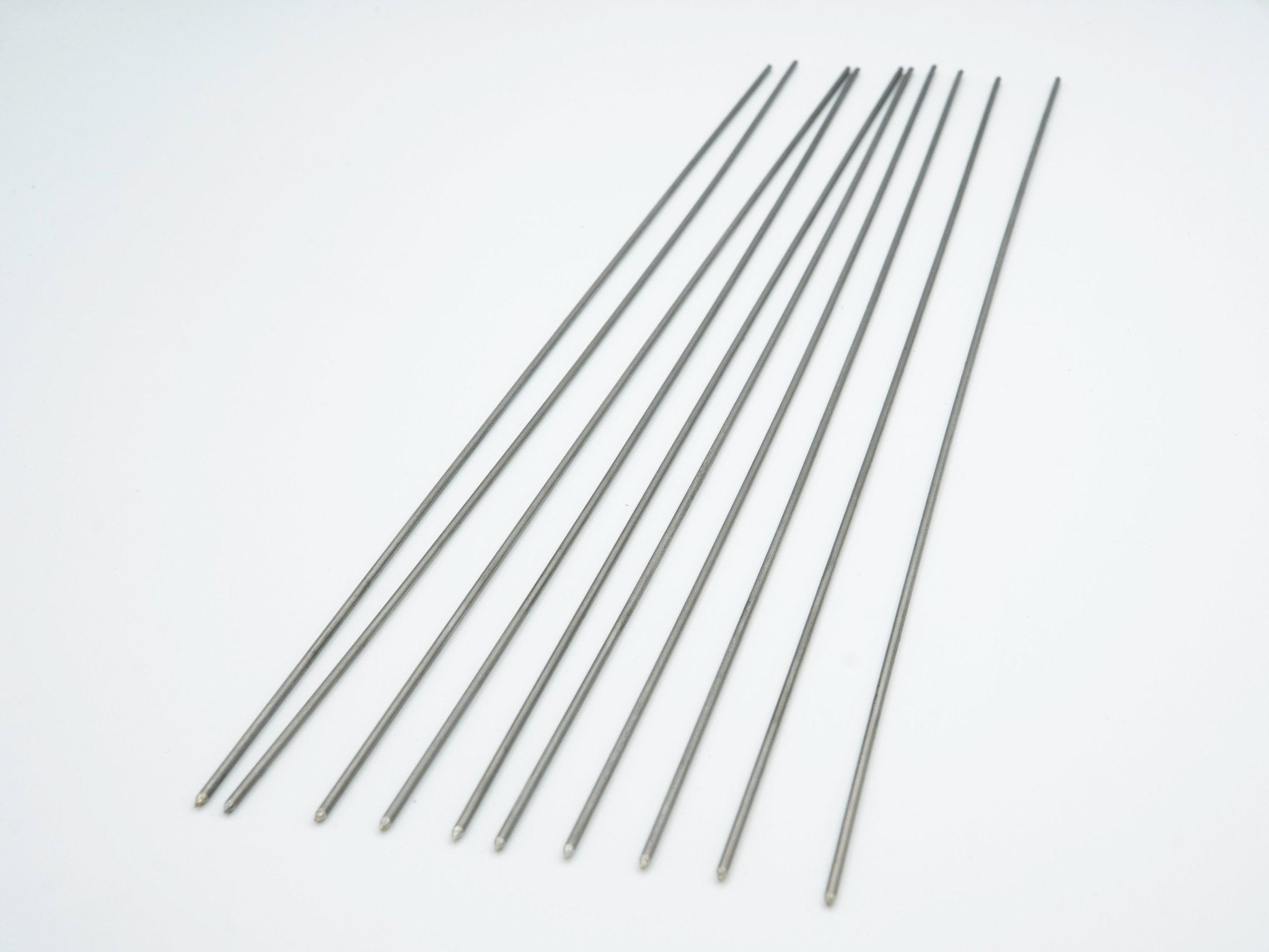 Palitos de brochette de acero inoxidable de 1.7 mm – Set de 10 - Fuku Labs ARG